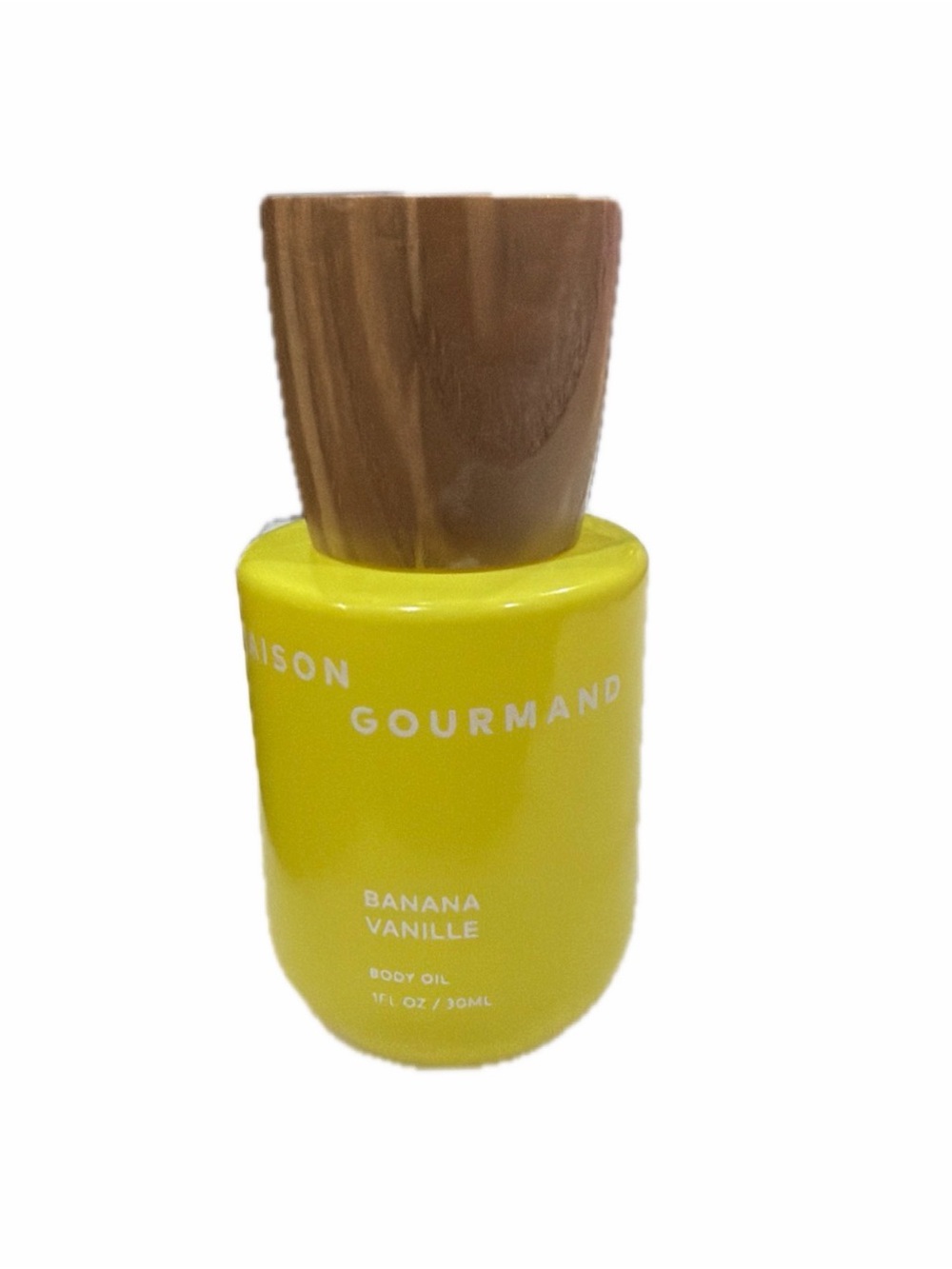 NWOB Maison Gourmand Body Oil in Banana Vanille